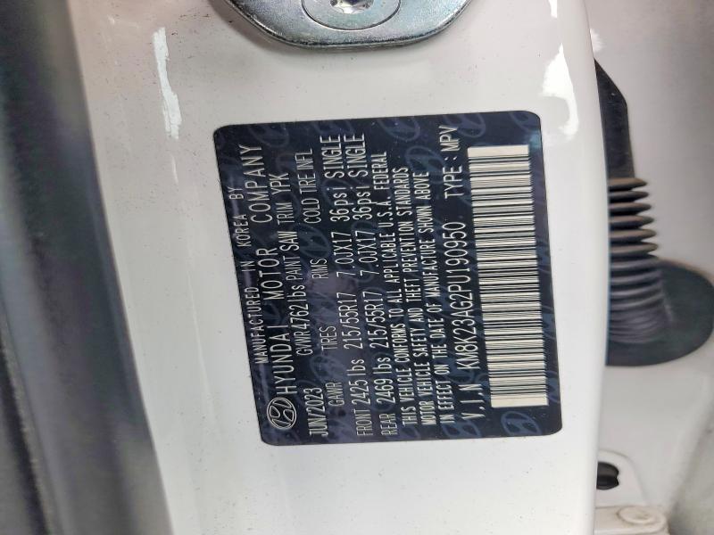 Aukcja sprzedaży 2023 Hyundai Kona, vin: KM8K23AG2PU190950, numer aukcji: 59738606
