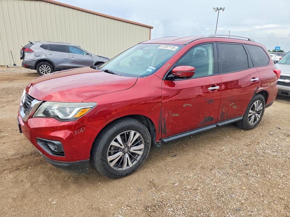 2017 Nissan Pathfinder მანქანა იყიდება აუქციონზე, vin: 5N1DR2MN0HC651157, აუქციონის ნომერი: 61287116
