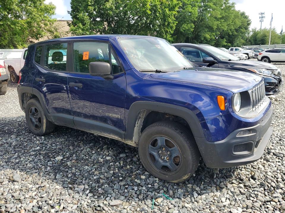 60231276 :رقم المزاد ، ZACCJBAW9GPE32731 vin ، 2016 Jeep Renegade مزاد بيع