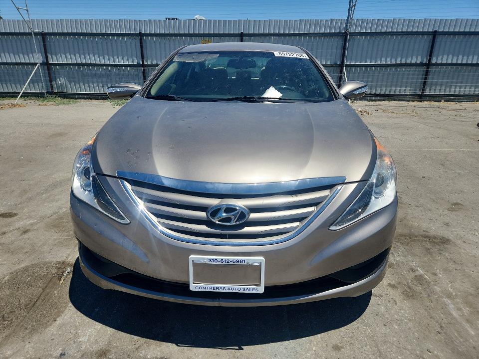 59722706 :رقم المزاد ، 5NPEB4AC5EH947626 vin ، 2014 Hyundai Sonata مزاد بيع