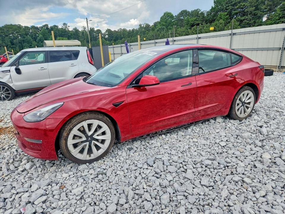 Aukcja sprzedaży 2022 Tesla Model 3, vin: 5YJ3E1EB2NF192464, numer aukcji: 61108416