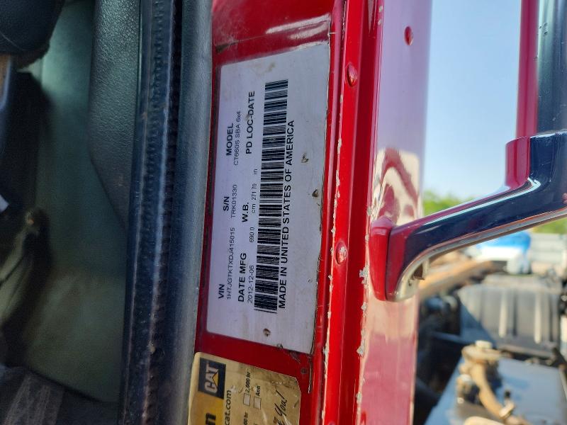 Aukcja sprzedaży 2013 Caterpillar Ct660, vin: 1HTJGTKTXDJ415015, numer aukcji: 62056156