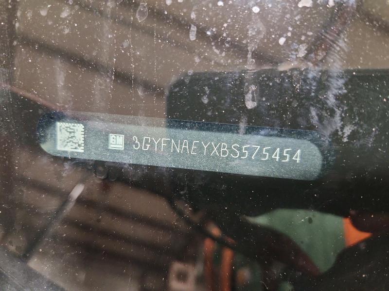 62957156 :رقم المزاد ، 3GYFNAEYXBS575454 vin ، 2011 Cadillac Srx مزاد بيع