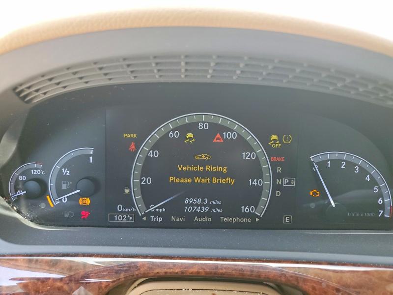Aukcja sprzedaży 2012 Mercedes-benz S, vin: WDDNG7DB7CA468737, numer aukcji: 61850246