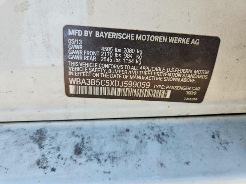 Продажа на аукционе авто 2013 Bmw 328, vin: WBA3B5C5XDJ599059, номер лота: 61900336