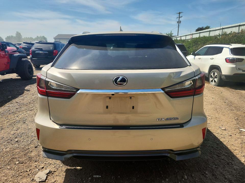 Aukcja sprzedaży 2018 Lexus Rx 450h, vin: 2T2BGMCA7JC021690, numer aukcji: 61179066