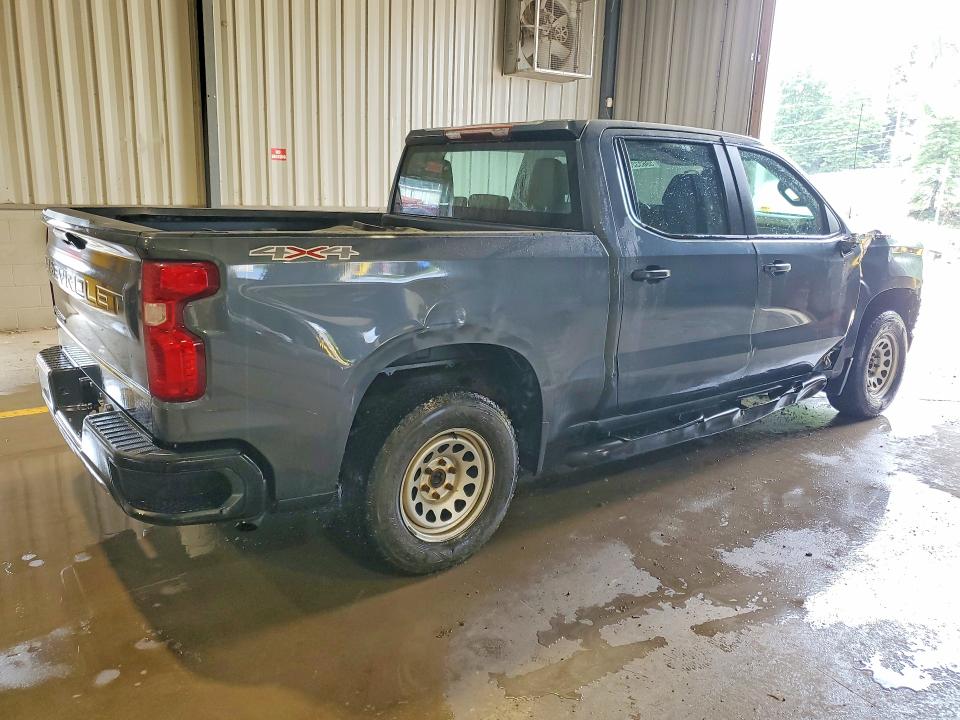 59633256 :رقم المزاد ، 3GCPYAEH1KG134154 vin ، 2019 Chevrolet Silverado مزاد بيع
