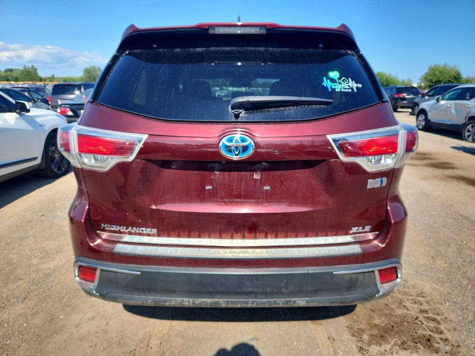 2016 Toyota Highlander მანქანა იყიდება აუქციონზე, vin: 5TDJCRFH8GS019397, აუქციონის ნომერი: 60184876