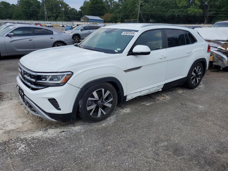 62603386 :رقم المزاد ، 1V24C2CA2LC203787 vin ، 2020 Volkswagen Atlas Cross Sport مزاد بيع