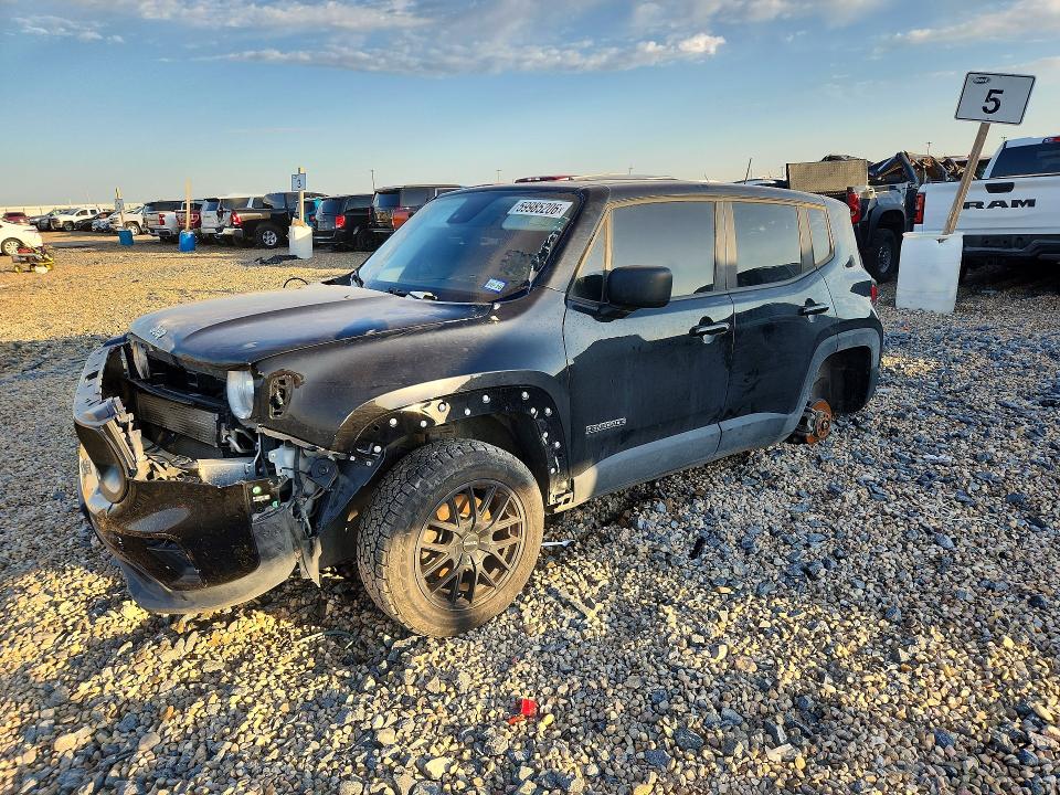 59985206 :رقم المزاد ، ZACNJDAB2MPM13495 vin ، 2021 Jeep Renegade مزاد بيع