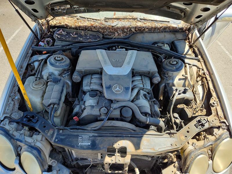 59739736 :رقم المزاد ، WDBPJ78J11A009706 vin ، 2001 Mercedes-benz Cl مزاد بيع