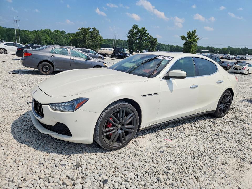 Продажа на аукционе авто 2017 Maserati Ghibli, vin: ZAM57RSS1H1212749, номер лота: 59382756