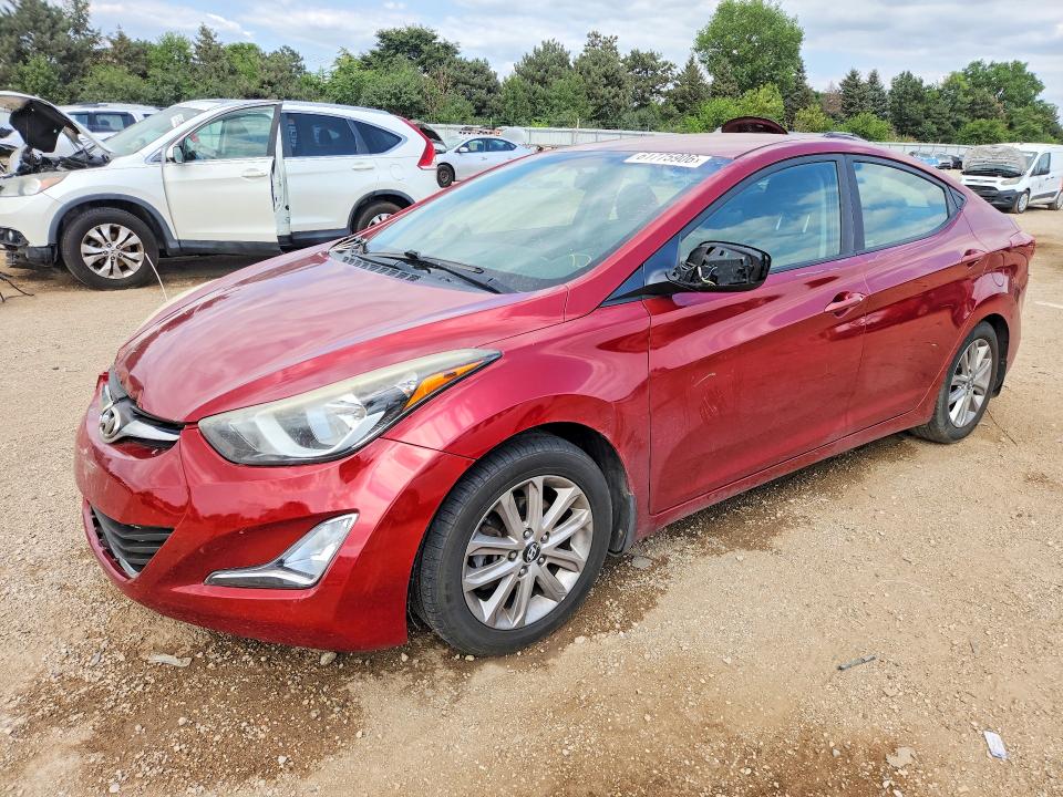 Продажа на аукционе авто 2015 Hyundai Elantra, vin: 5NPDH4AE4FH597855, номер лота: 61775906