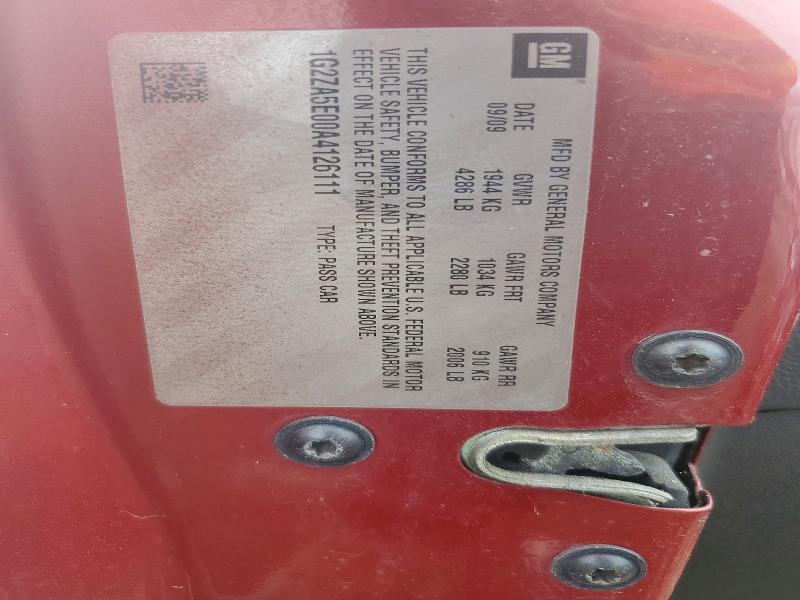 Продажа на аукционе авто 2010 Pontiac G6, vin: 1G2ZA5E00A4126111, номер лота: 60924766