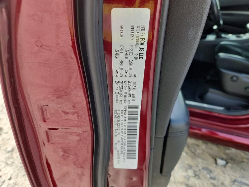 Aukcja sprzedaży 2018 Dodge Durango, vin: 1C4RDHDG0JC393015, numer aukcji: 59599396