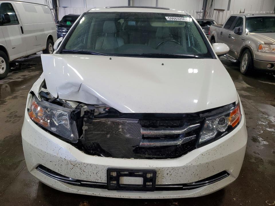2017 Honda Odyssey მანქანა იყიდება აუქციონზე, vin: 5FNRL5H68HB007781, აუქციონის ნომერი: 59663206