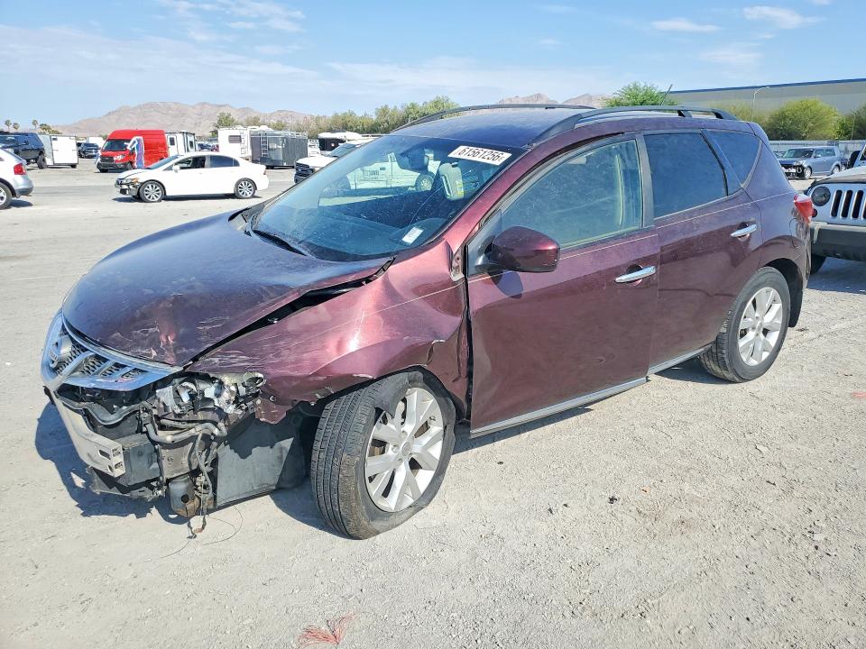 61561256 :رقم المزاد ، JN8AZ1MW6DW302656 vin ، 2013 Nissan Murano مزاد بيع