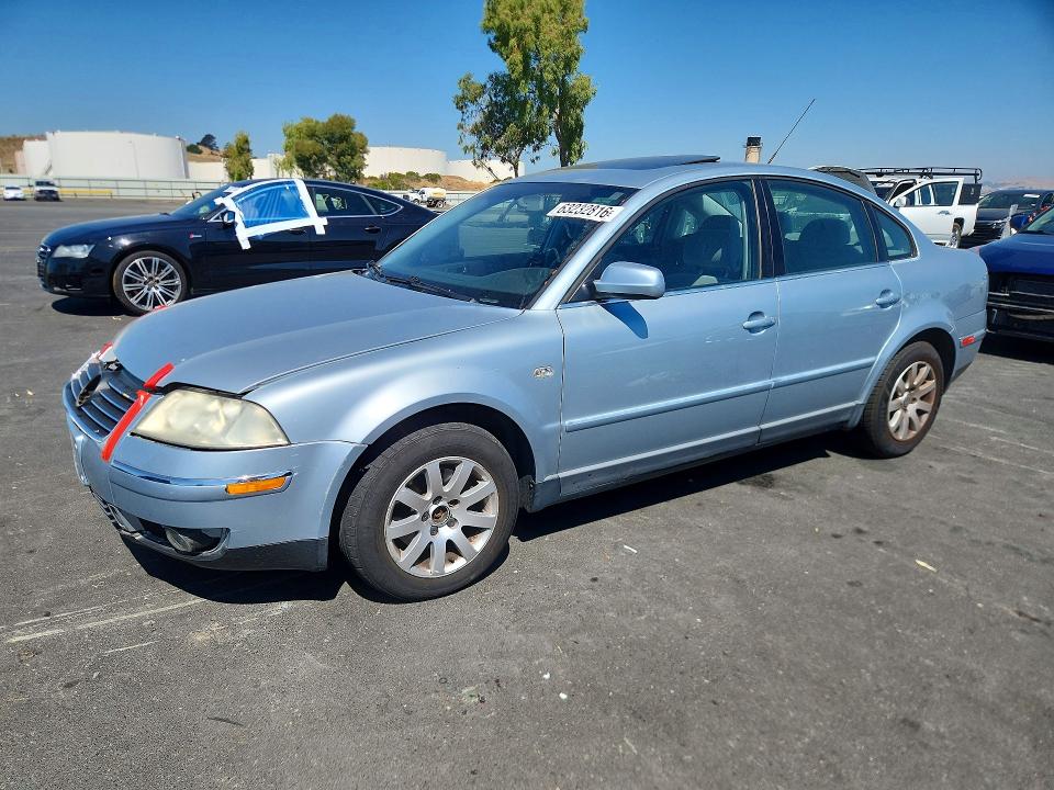 2003 Volkswagen Passat მანქანა იყიდება აუქციონზე, vin: WVWPD63B13P398026, აუქციონის ნომერი: 63232816