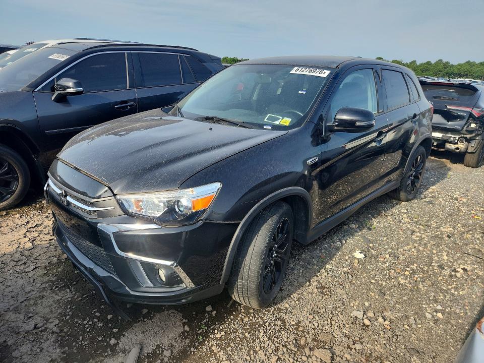 2019 Mitsubishi Outlander Sport მანქანა იყიდება აუქციონზე, vin: JA4AP3AU0KU014277, აუქციონის ნომერი: 61276976