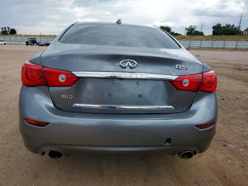 63005736 :رقم المزاد ، JN1BV7AR3EM700002 vin ، 2014 Infiniti Q50 مزاد بيع