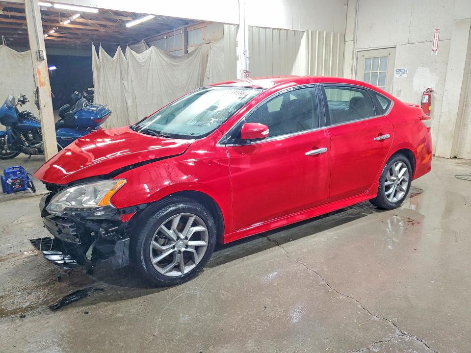 2015 Nissan Sentra მანქანა იყიდება აუქციონზე, vin: 3N1AB7AP6FY263694, აუქციონის ნომერი: 61330696