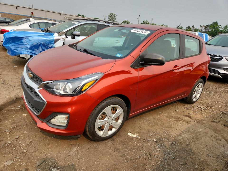 2021 Chevrolet Spark მანქანა იყიდება აუქციონზე, vin: KL8CB6SA0MC742590, აუქციონის ნომერი: 59702026