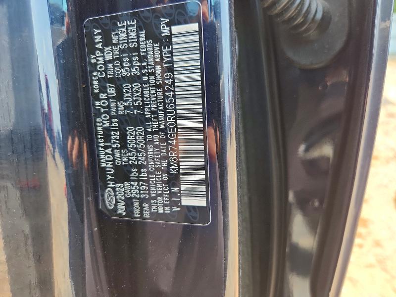 Продаж на аукціоні авто 2024 Hyundai Palisade, vin: KM8R74GE0RU654249, номер лоту: 62788666