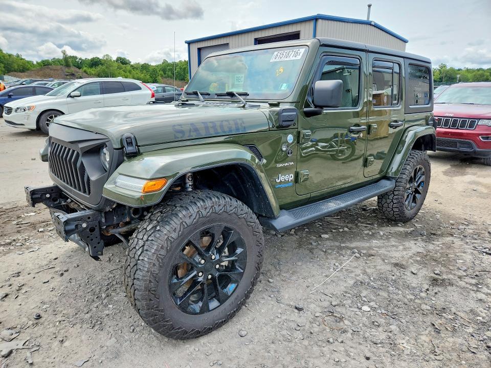 Продажа на аукционе авто 2022 Jeep Wrangler Unlimited, vin: 1C4JJXP65NW270995, номер лота: 61518716