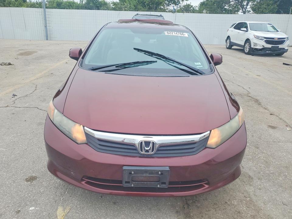 62214766 :رقم المزاد ، 19XFB2F51CE022913 vin ، 2012 Honda Civic مزاد بيع