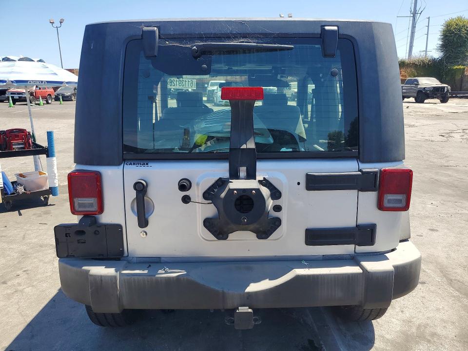 61139126 :رقم المزاد ، 1J8FA24138L562743 vin ، 2008 Jeep Wrangler مزاد بيع