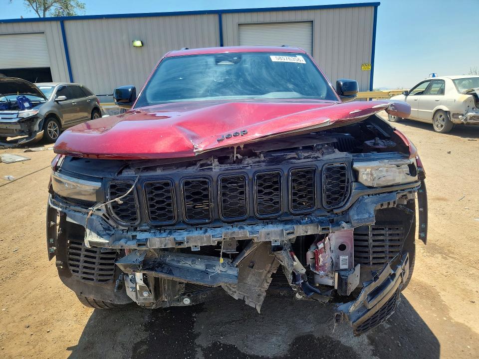 58576356 :رقم المزاد ، 1C4RJJAGXM8211378 vin ، 2021 Jeep Grand Cherokee مزاد بيع