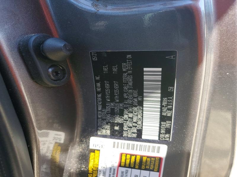 2021 Toyota Sienna მანქანა იყიდება აუქციონზე, vin: 5TDJRKEC8MS046137, აუქციონის ნომერი: 61231096