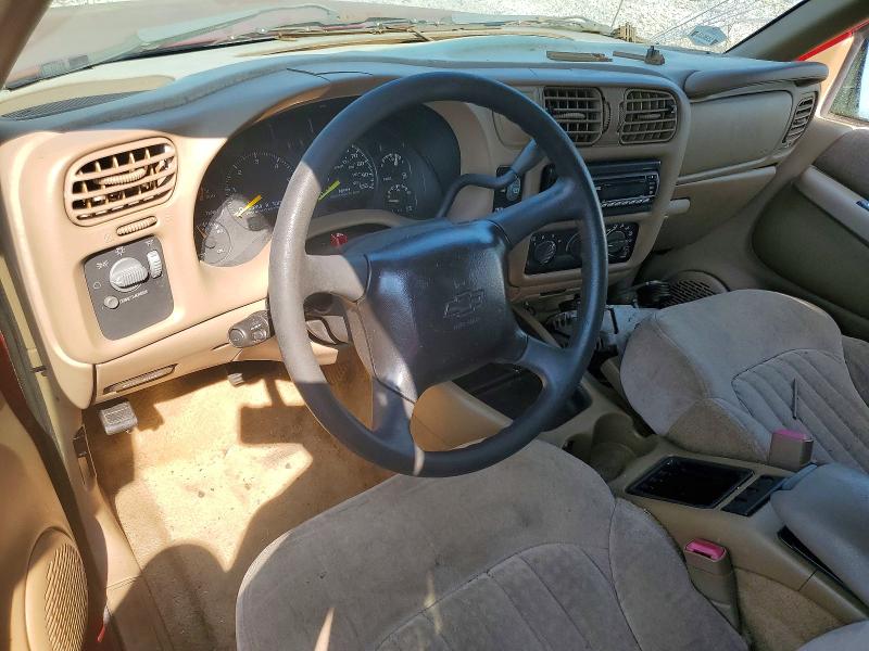 59258746 :رقم المزاد ، 1GNCS18W11K169995 vin ، 2001 Chevrolet Blazer مزاد بيع