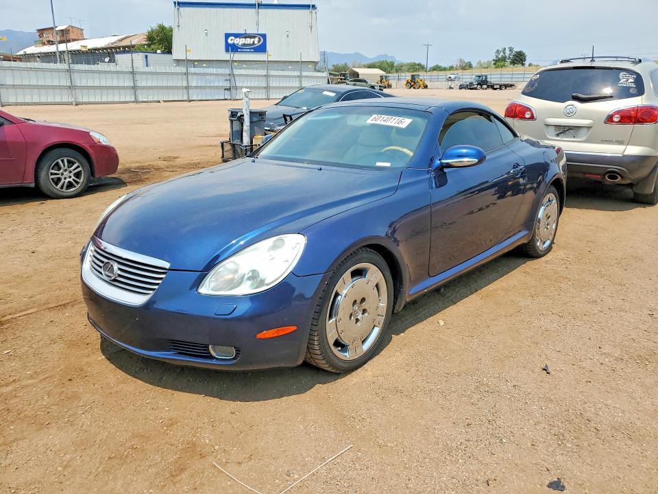 2002 Lexus Sc მანქანა იყიდება აუქციონზე, vin: JTHFN48Y420023831, აუქციონის ნომერი: 60140116