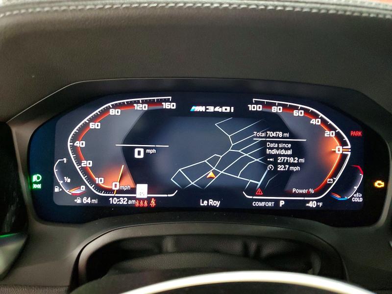 61782706 :رقم المزاد ، 3MW5U9J04M8B92187 vin ، 2021 Bmw M340xi مزاد بيع