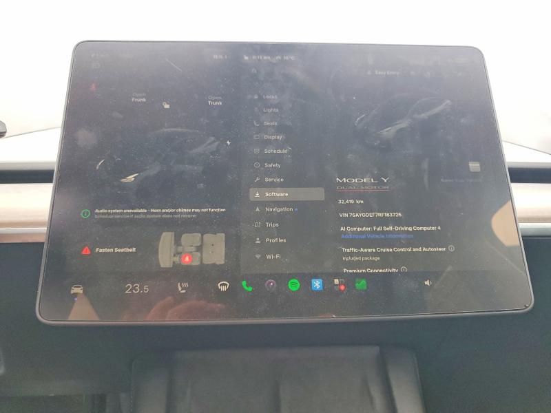 Продажа на аукционе авто 2024 Tesla Model Y, vin: 7SAYGDEF7RF183725, номер лота: 63194306