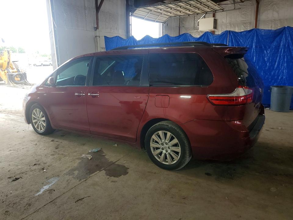 2017 Toyota Sienna მანქანა იყიდება აუქციონზე, vin: 5TDDZ3DC2HS173332, აუქციონის ნომერი: 60125816