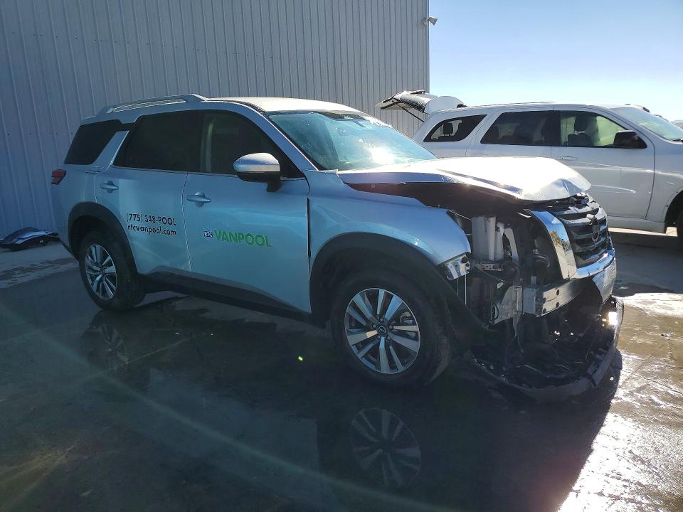 63115576 :رقم المزاد ، 5N1DR3CC3SC236203 vin ، 2025 Nissan Pathfinder مزاد بيع