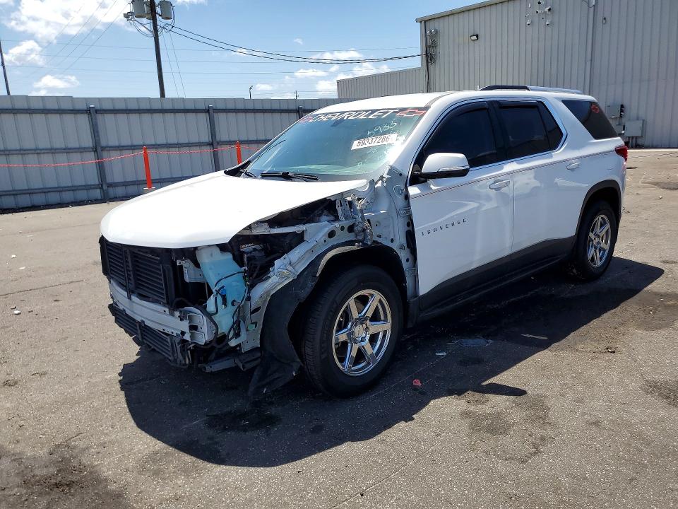 59337286 :رقم المزاد ، 1GNERGKW9JJ187828 vin ، 2018 Chevrolet Traverse مزاد بيع
