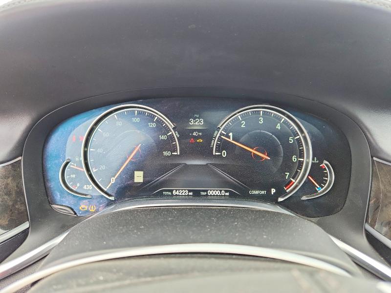 Aukcja sprzedaży 2018 Bmw 740, vin: WBA7E4C59JGV28091, numer aukcji: 60555696