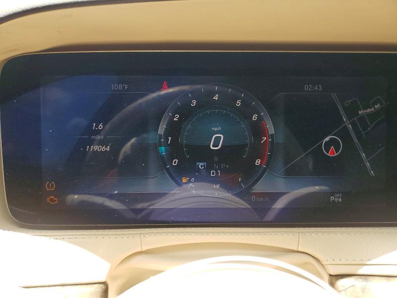 2018 Mercedes-benz S მანქანა იყიდება აუქციონზე, vin: WDDUG6GB8JA361694, აუქციონის ნომერი: 61998976