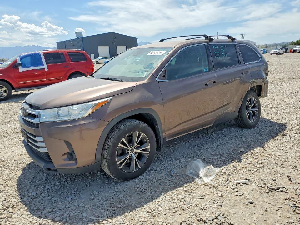55477246 :رقم المزاد ، 5TDBZRFH8KS982070 vin ، 2019 Toyota Highlander مزاد بيع