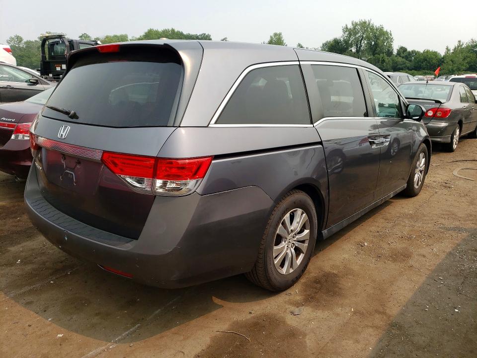 61222956 :رقم المزاد ، 5FNRL5H60EB010640 vin ، 2014 Honda Odyssey مزاد بيع