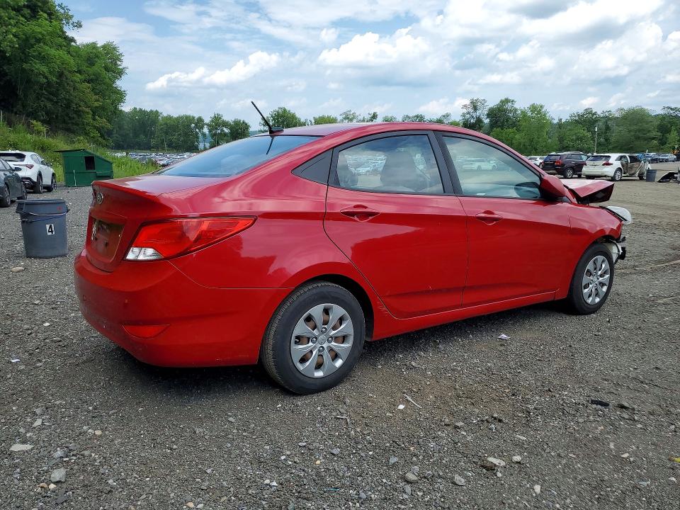 60233556 :رقم المزاد ، KMHCT4AE3HU291552 vin ، 2017 Hyundai Accent مزاد بيع