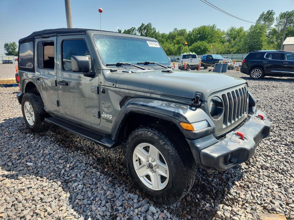 61917536 :رقم المزاد ، 1C4HJXDG2JW298954 vin ، 2018 Jeep Wrangler Unlimited مزاد بيع
