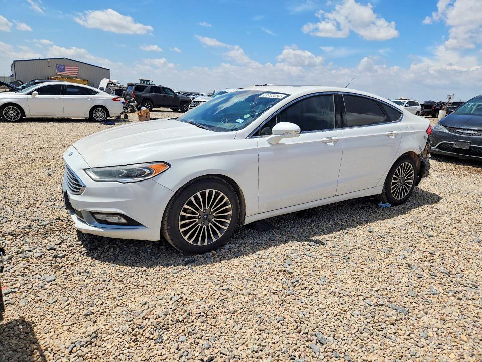 61742356 :رقم المزاد ، 3FA6P0D91JR123859 vin ، 2018 Ford Fusion مزاد بيع