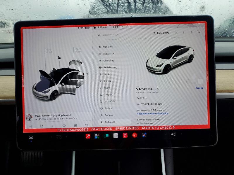 Продажа на аукционе авто 2018 Tesla Model 3, vin: 5YJ3E1EA8JF005813, номер лота: 59850426