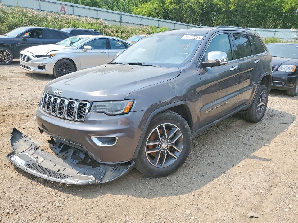 Продаж на аукціоні авто 2018 Jeep Grand Cherokee, vin: 1C4RJEBG8JC130961, номер лоту: 60595516