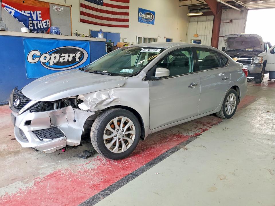 62760966 :رقم المزاد ، 3N1AB7APXKY334826 vin ، 2019 Nissan Sentra مزاد بيع
