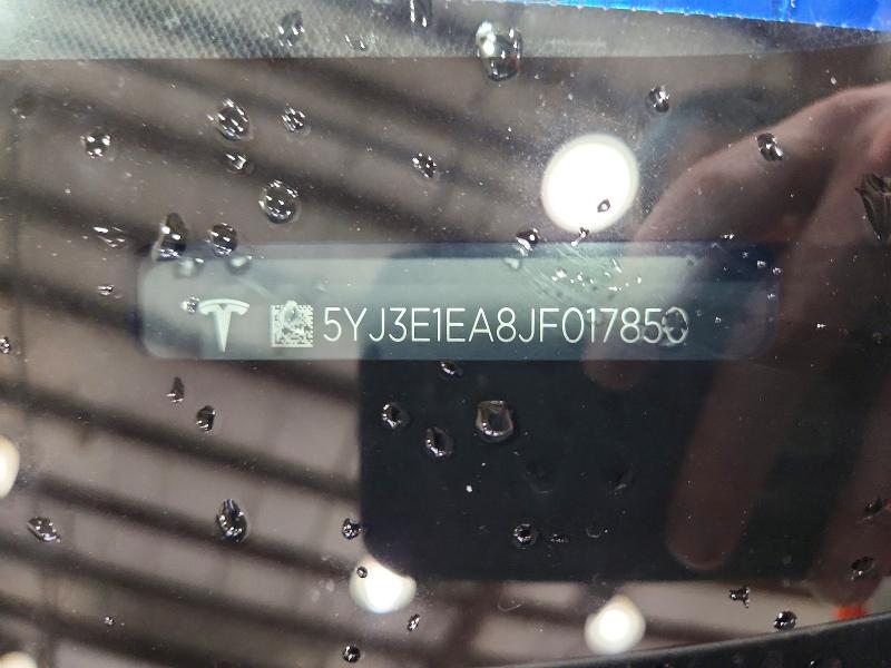 62107996 :رقم المزاد ، 5YJ3E1EA8JF017850 vin ، 2018 Tesla Model 3 مزاد بيع